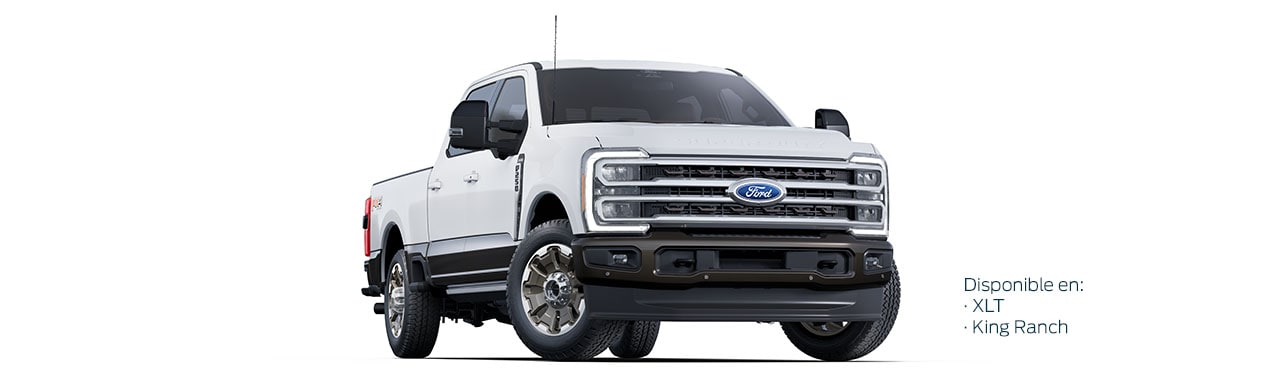 Ford F-250 2026, Camioneta Pickup de Gran Capacidad y Equipamiento en color Blanco Oxford