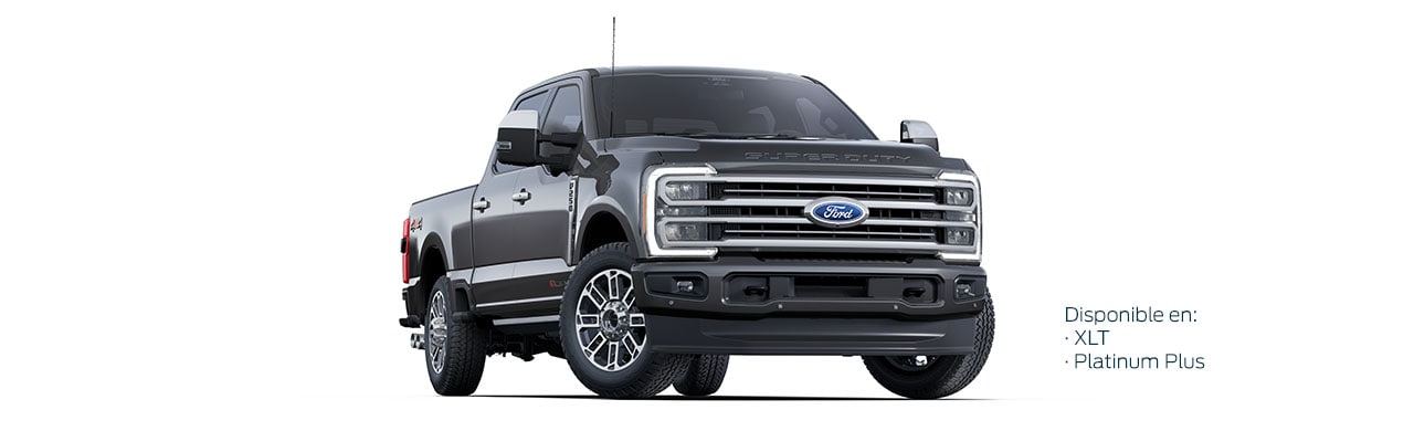 Ford F-250 2026, Camioneta Pickup de Gran Capacidad y Equipamiento en color Gris Carbono