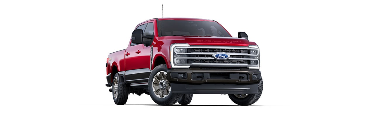 Ford F-250 2026, Camioneta Pickup de Gran Capacidad y Equipamiento en color Rojo Rubí