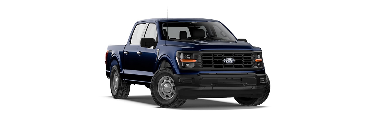 Ford F150 Híbrida 2026, Camioneta Pickup de Gran Capacidad para Trabajo color Azul Marino Metálico