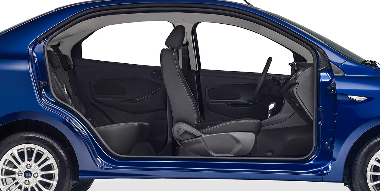 Diseño y Espacio interior de Ford Figo 2021, el Auto Sedán durable y resistente para ti