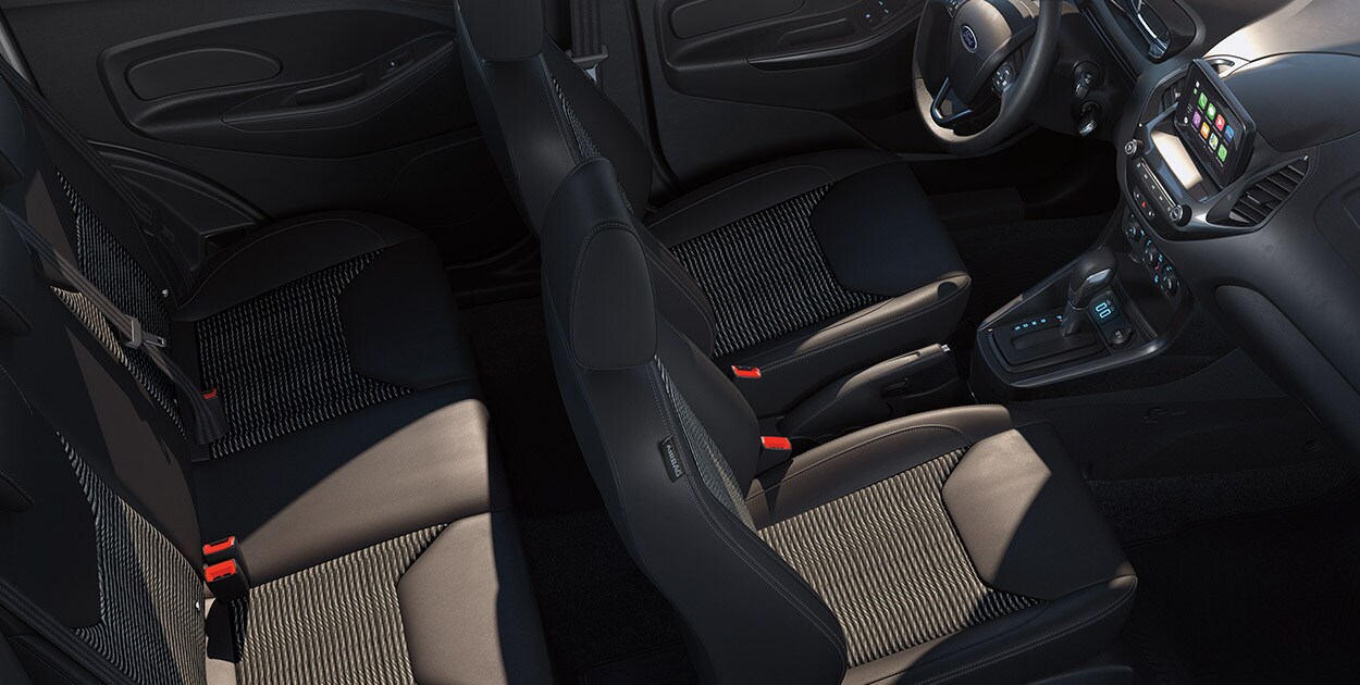 Descubre la Comodidad que ofrece Ford Figo 2021 con asientos para hasta 5 pasajeros