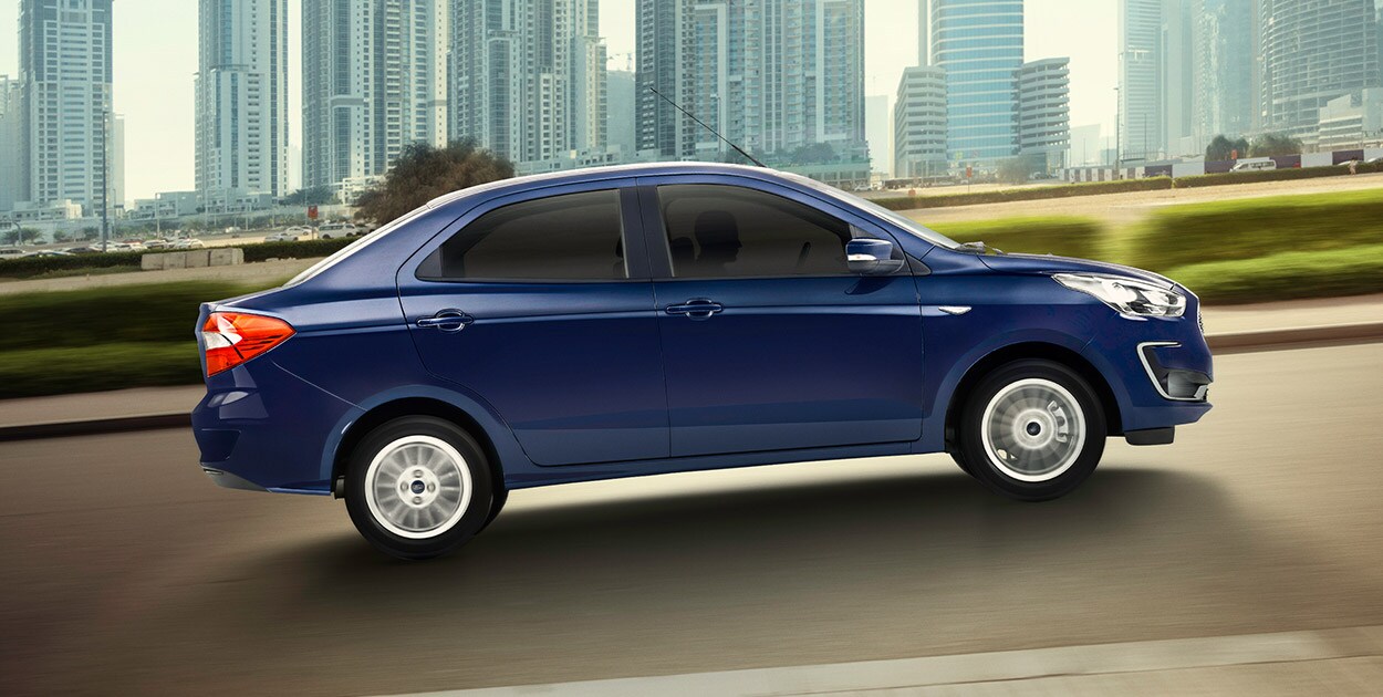 Mantén el Control del Sedán Ford Figo 2021 con los frenos ABS equipados para tu seguridad
