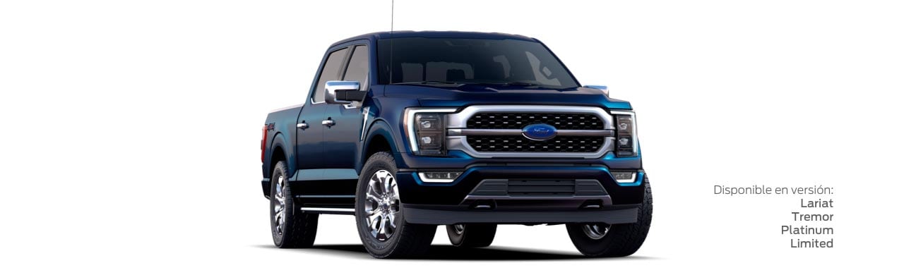 Ford Lobo 2022, la Poderosa y Equipada Camioneta Pickup, disponible en color Azul Marino Metálico
