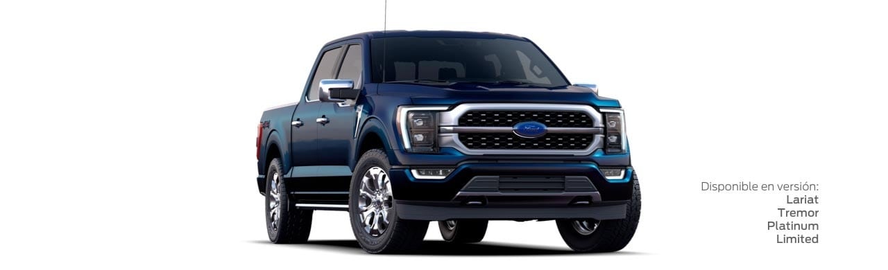 Ford Lobo 2022, la Poderosa y Equipada Camioneta Pickup, disponible en color Azul Marino Metálico