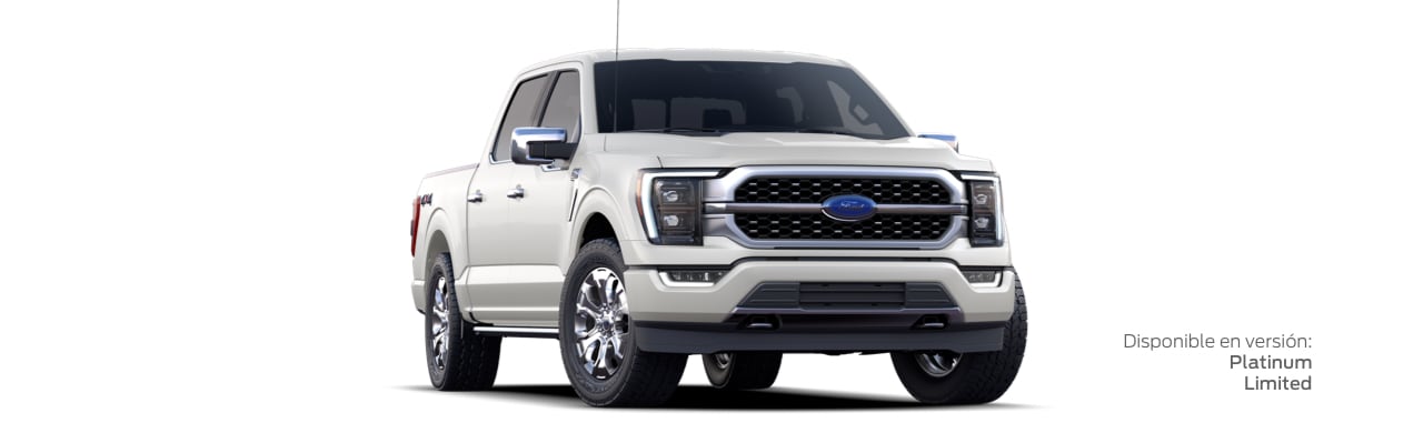 Ford Lobo 2022, la Poderosa y Equipada Camioneta Pickup, disponible en color Blanco Metálico