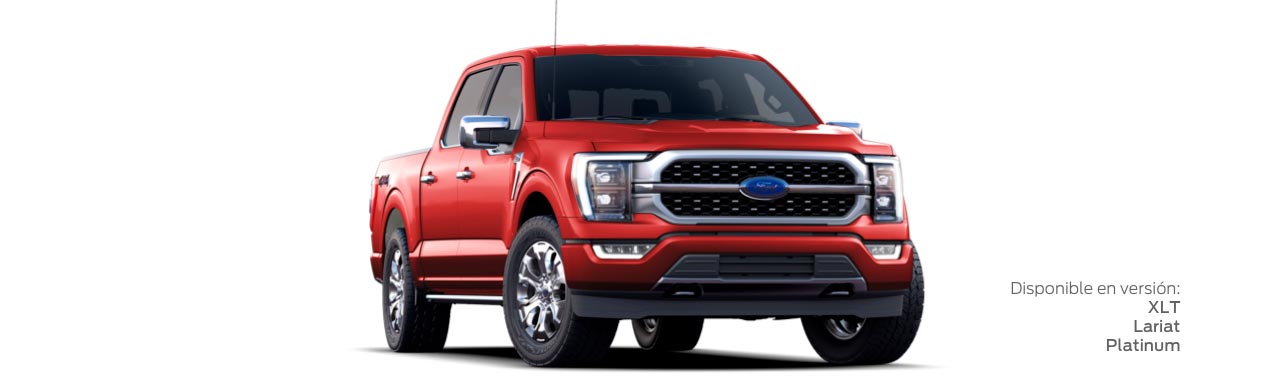 Ford Lobo 2022, la Poderosa y Equipada Camioneta Pickup, disponible en color Rojo Cereza