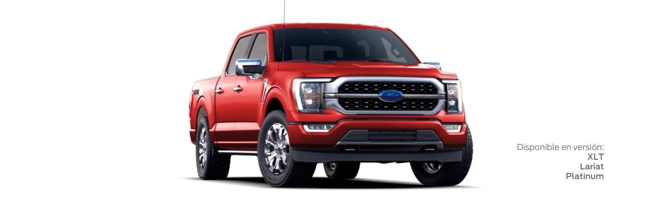 Ford Lobo 2022, la Poderosa y Equipada Camioneta Pickup, disponible en color Rojo Cereza