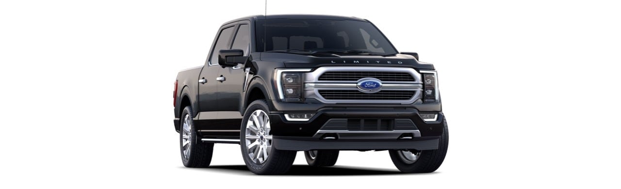 Ford Lobo Híbrida 2023, Camioneta Pickup de Gran Capacidad y Lujo color Negro Obsidiana