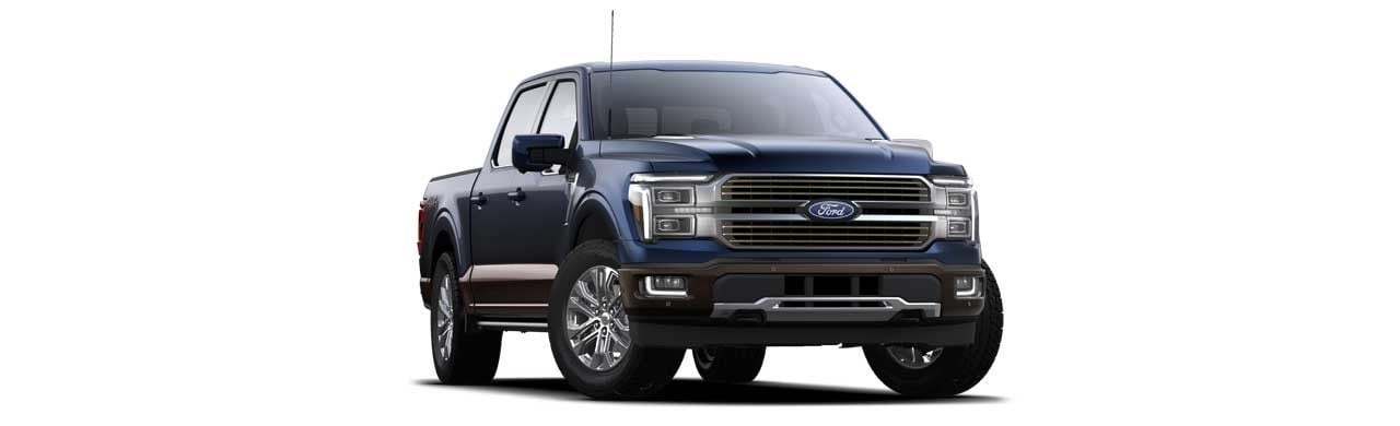 Ford Lobo King Ranch 2025, Camioneta Pickup en Color Azul Marino Metálico