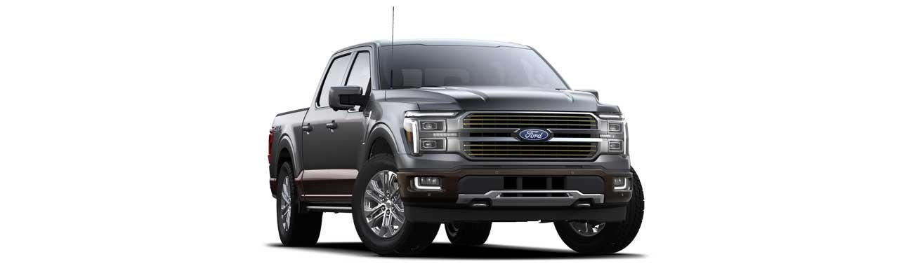 Ford Lobo King Ranch 2025, Camioneta Pickup en Color Gris Carbono