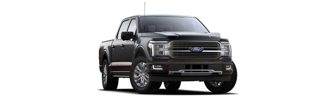 Ford Lobo King Ranch 2025, Camioneta Pickup en Color Negro Obsidiana