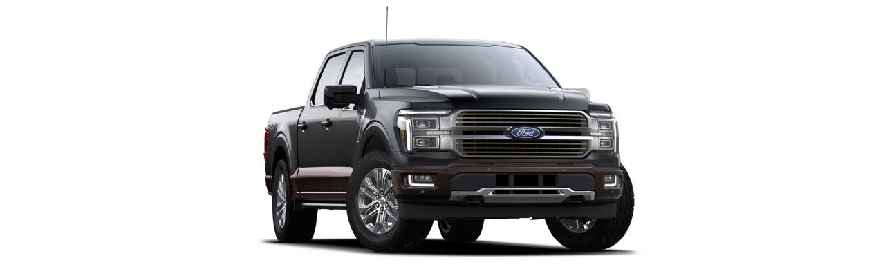 Ford Lobo King Ranch 2025, Camioneta Pickup en Color Negro Obsidiana