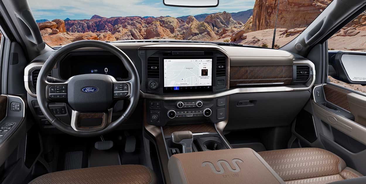 Conectividad sin límites en tu Ford Lobo® King Ranch 2025, Camioneta Pickup equipada con SYNC 4