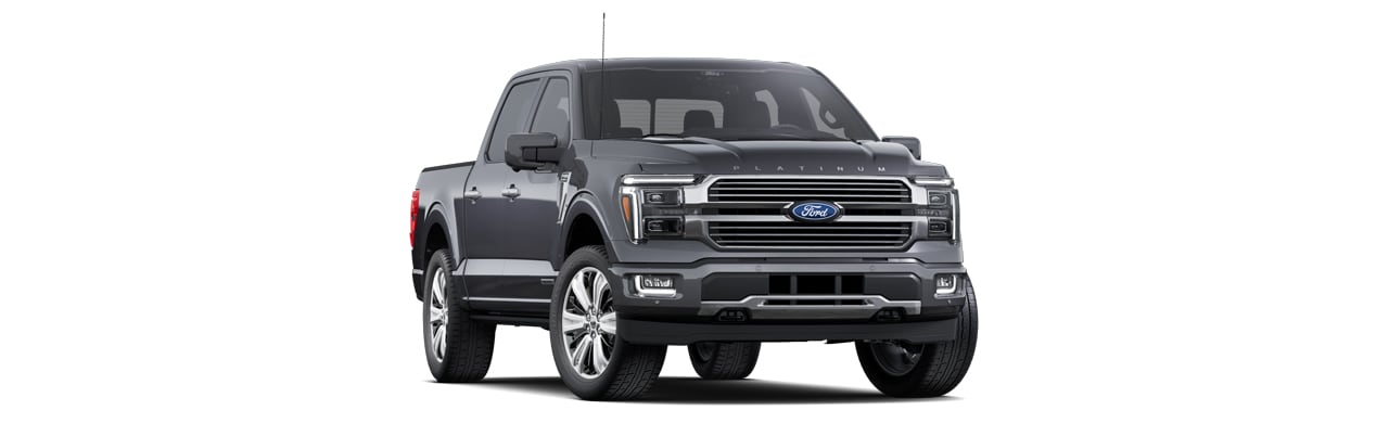 Ford Lobo Platinum Plus HEV 2025, Camioneta Híbrida de Gran Capacidad y Lujo color Gris Carbono