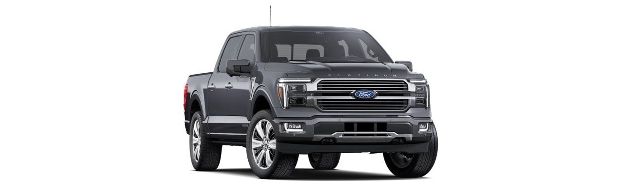 Ford Lobo Platinum Plus HEV 2025, Camioneta Híbrida de Gran Capacidad y Lujo color Gris Carbono
