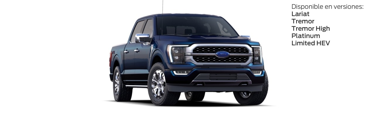 Ford Lobo 2023, Camioneta Pickup de Gran Capacidad y Lujo color Azul Marino Metálico