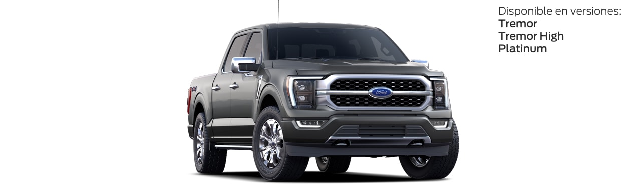 Ford Lobo 2023, Camioneta Pickup de Gran Capacidad y Lujo color Gris Carbono