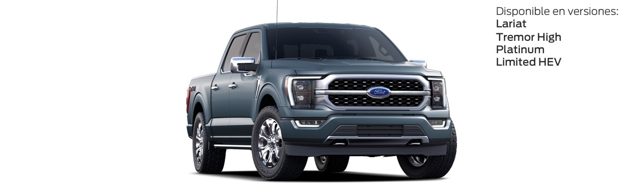 Ford Lobo 2023, Camioneta Pickup de Gran Capacidad y Lujo color Gris Niebla
