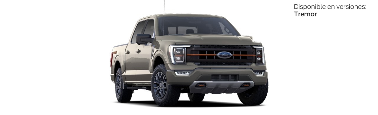 Ford Lobo 2023, Camioneta Pickup de Gran Capacidad y Lujo color Gris Piedra