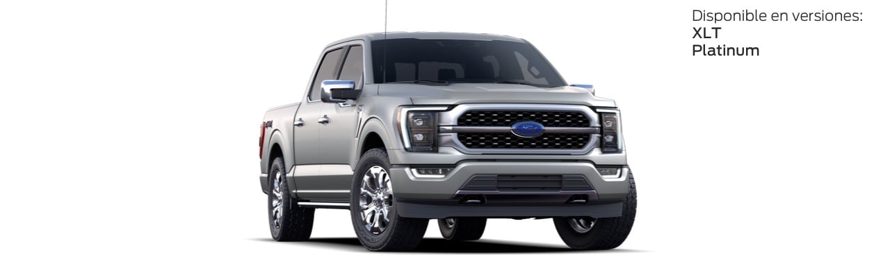 Ford Lobo 2023, Camioneta Pickup de Gran Capacidad y Lujo color Gris Plata