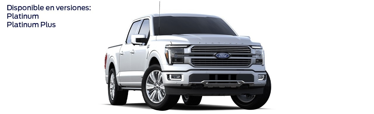 Ford Lobo 2024, Camioneta Pickup de Gran Capacidad y Lujo color Blanco Metálico
