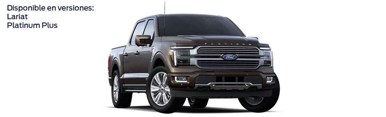 Ford Lobo 2024, Camioneta Pickup de Gran Capacidad y Lujo color Bronce Centella