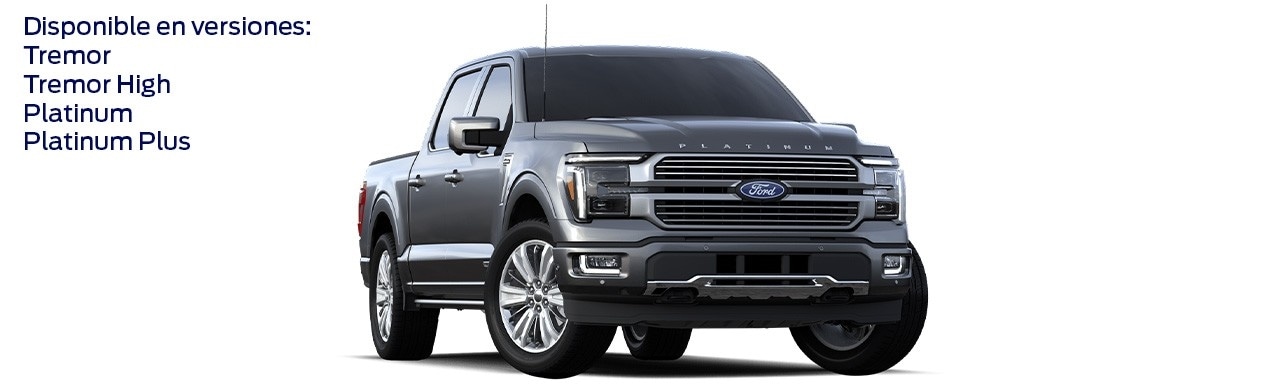 Ford Lobo 2024, Camioneta Pickup de Gran Capacidad y Lujo color Gris Carbono