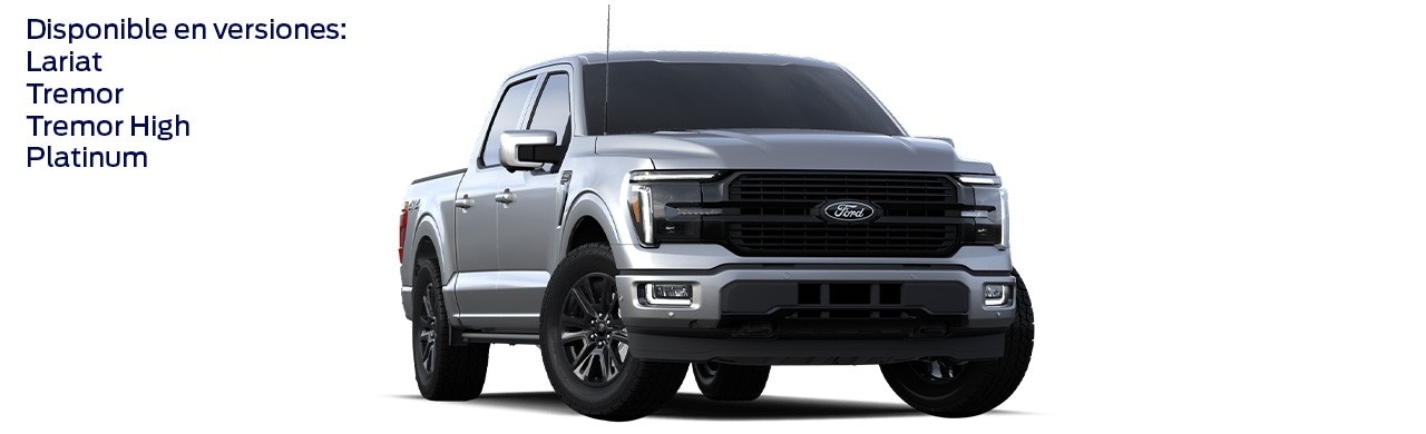 Ford Lobo 2024, Camioneta Pickup de Gran Capacidad y Lujo color Plata
