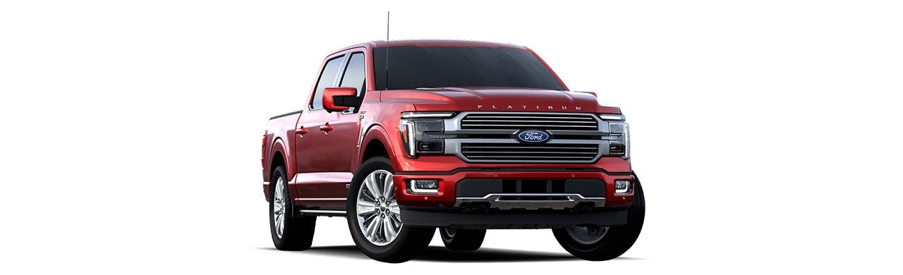 Ford Lobo 2025, Camioneta Pickup de Gran Capacidad y Lujo color Rojo Cereza