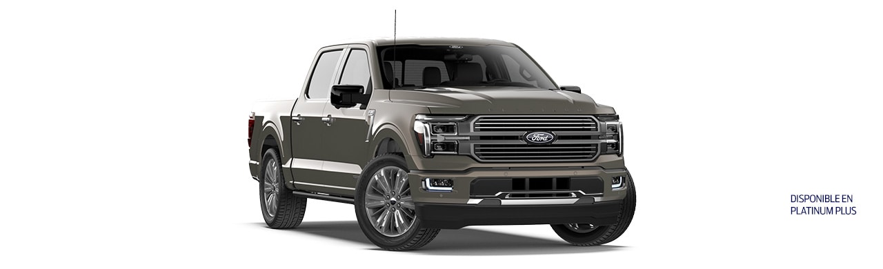 Ford Lobo 2026, potente camioneta pickup de Gran Capacidad y Lujo color Gris Basalto