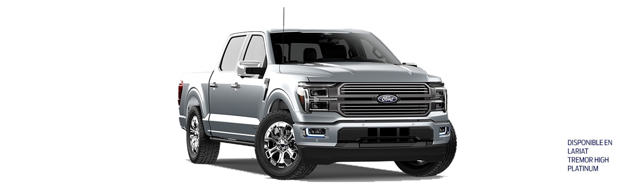 Ford Lobo 2026, potente camioneta pickup de Gran Capacidad y Lujo color Gris Plata