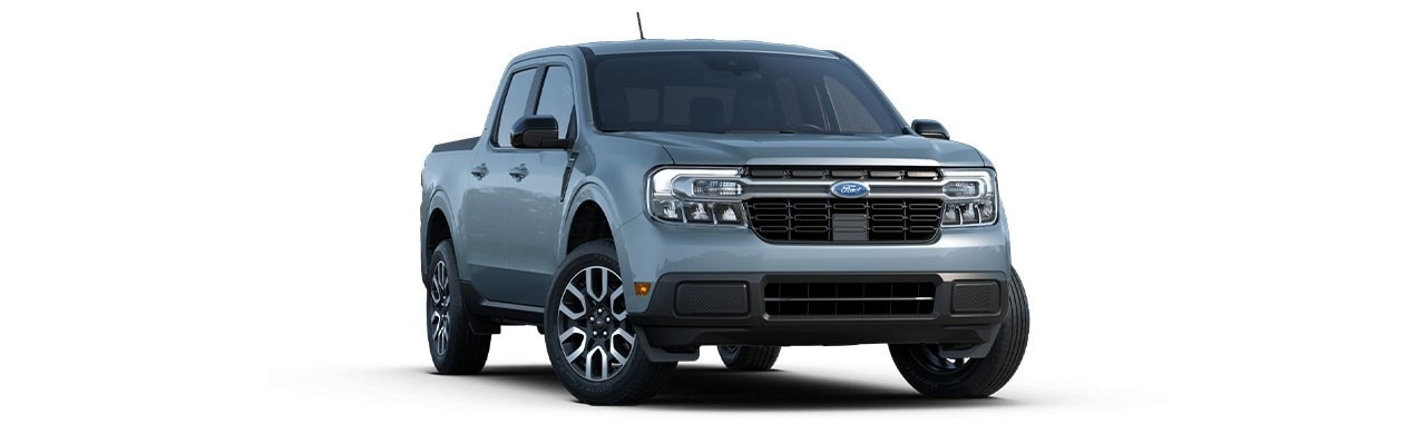 Ford Maverick Híbrida 2024, Camioneta Pickup de gran Rendimiento de Combustible en color Gris Niebla