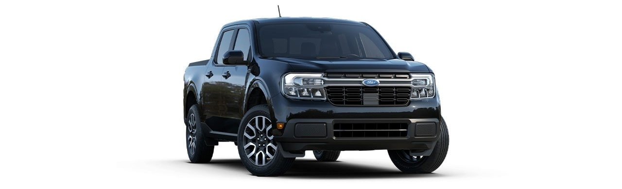 Ford Maverick Híbrida 2024, Camioneta Pickup de gran Rendimiento de Combustible en color Negro Ocaso