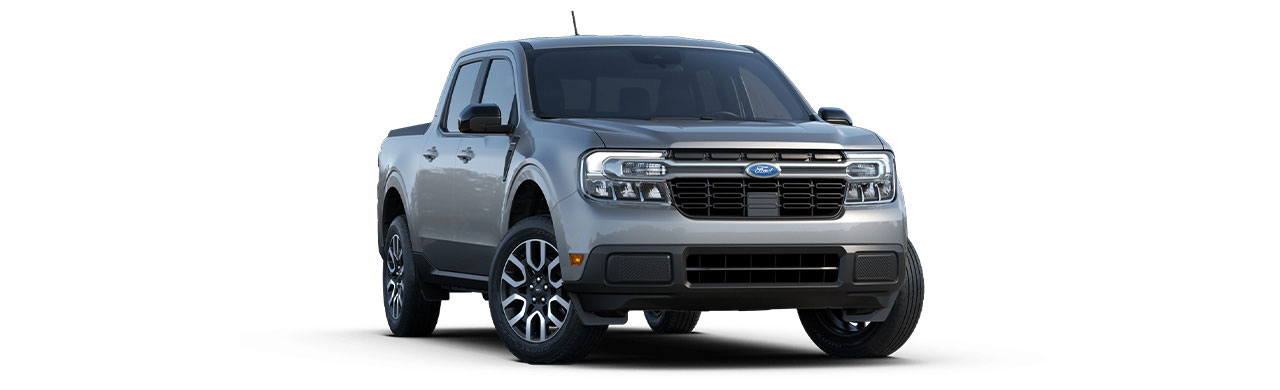 Ford Maverick Híbrida 2024, Camioneta Pickup de gran Rendimiento de Combustible en color Plata Gris