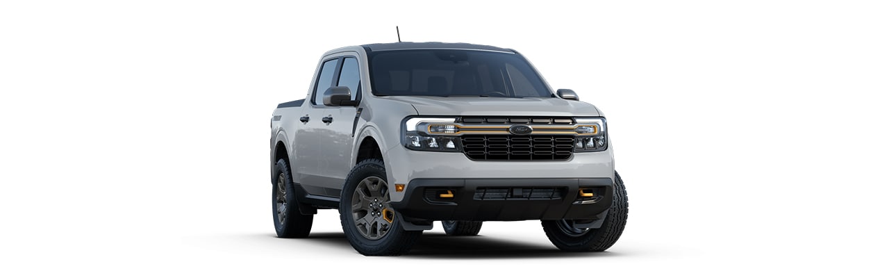 Camioneta Pickup Compacta Offroad Ford Maverick Tremor 2023 en color Blanco Avalancha