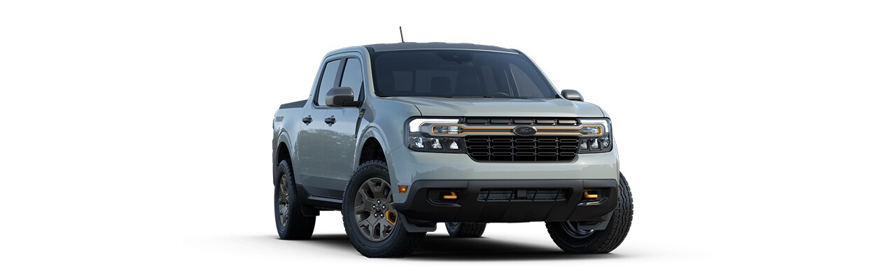 Camioneta Pickup Compacta Offroad Ford Maverick Tremor 2023 en color Gris Piedra
