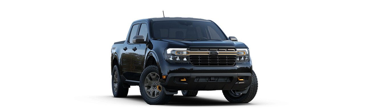 Camioneta Pickup Compacta Offroad Ford Maverick Tremor 2023 en color Negro Ocaso