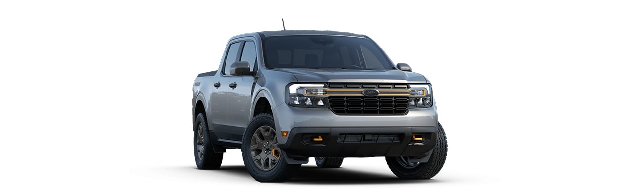 Camioneta Pickup Compacta Offroad Ford Maverick Tremor 2023 en color Plata Gris