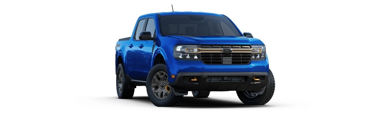 Ford Maverick Tremor 2024, Camioneta Pickup de gran Capacidad Off-Road en color Azul Atlas