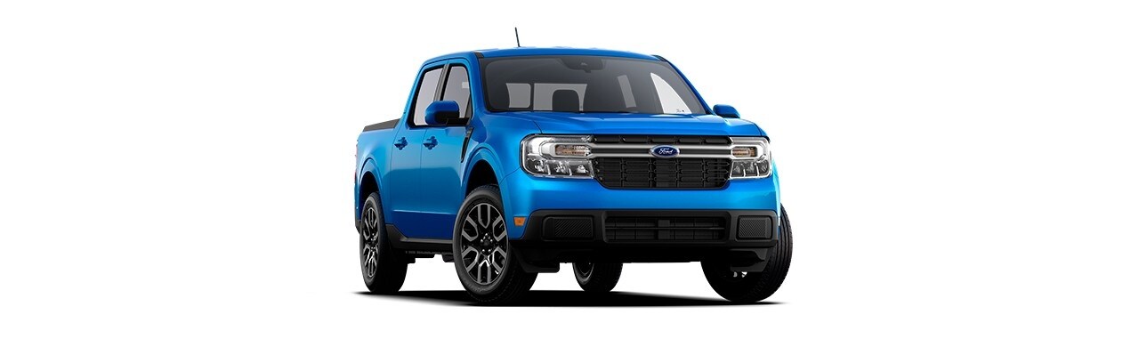 Ford Maverick 2022, Camioneta Pickup compacta de gran espacio y tecnología color Azul Eléctrico