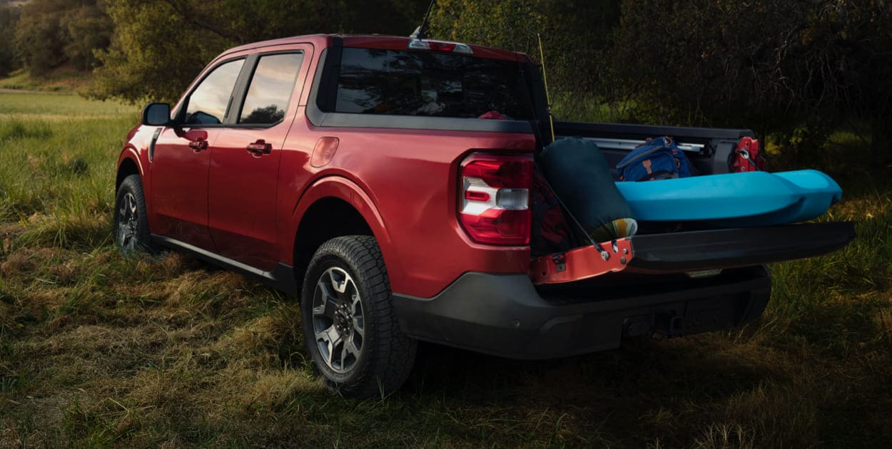La caja Flexbed de Ford Maverick 2022 permite cargar con lo necesario y equipar accesorios opcionales