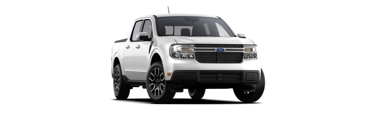 Ford Maverick 2023, Camioneta Pickup de gran comodidad y potencia en color blanco oxford