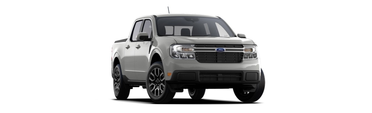Ford Maverick 2023, Camioneta Pickup de gran comodidad y potencia en color gris piedra