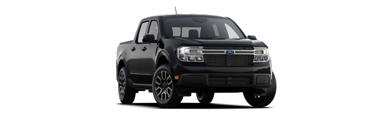Ford Maverick 2023, Camioneta Pickup de gran comodidad y potencia en color negro ocaso
