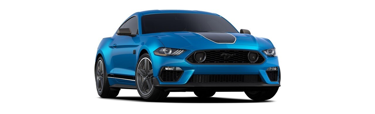 Ford Mustang Mach 1 2021, el Potente Auto deportivo de gran Desempeño en color Azul Eléctrico