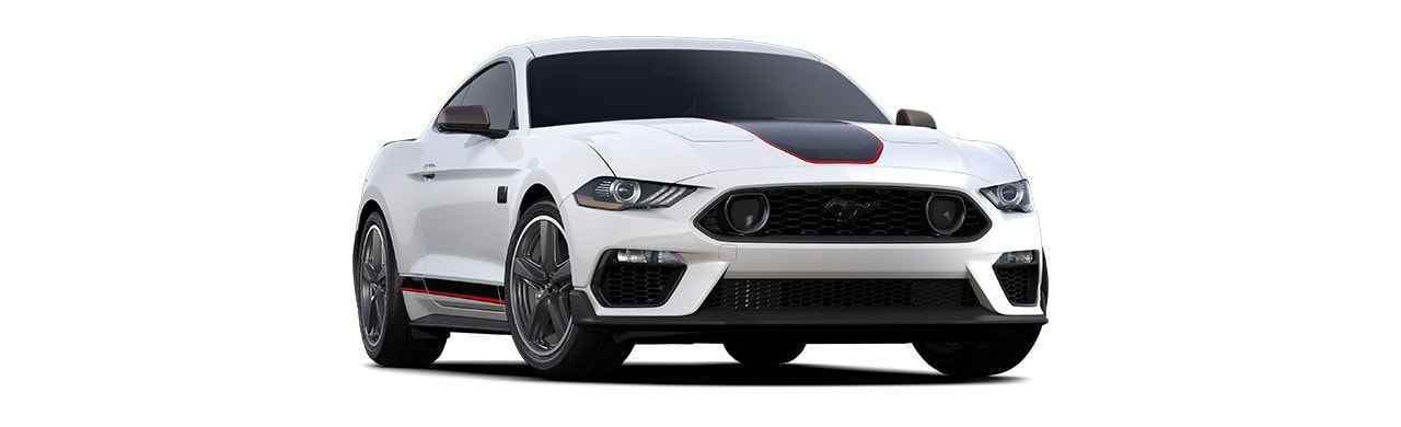 Ford Mustang Mach 1 2021, el Potente Auto deportivo de gran Desempeño en color Blanco Oxford