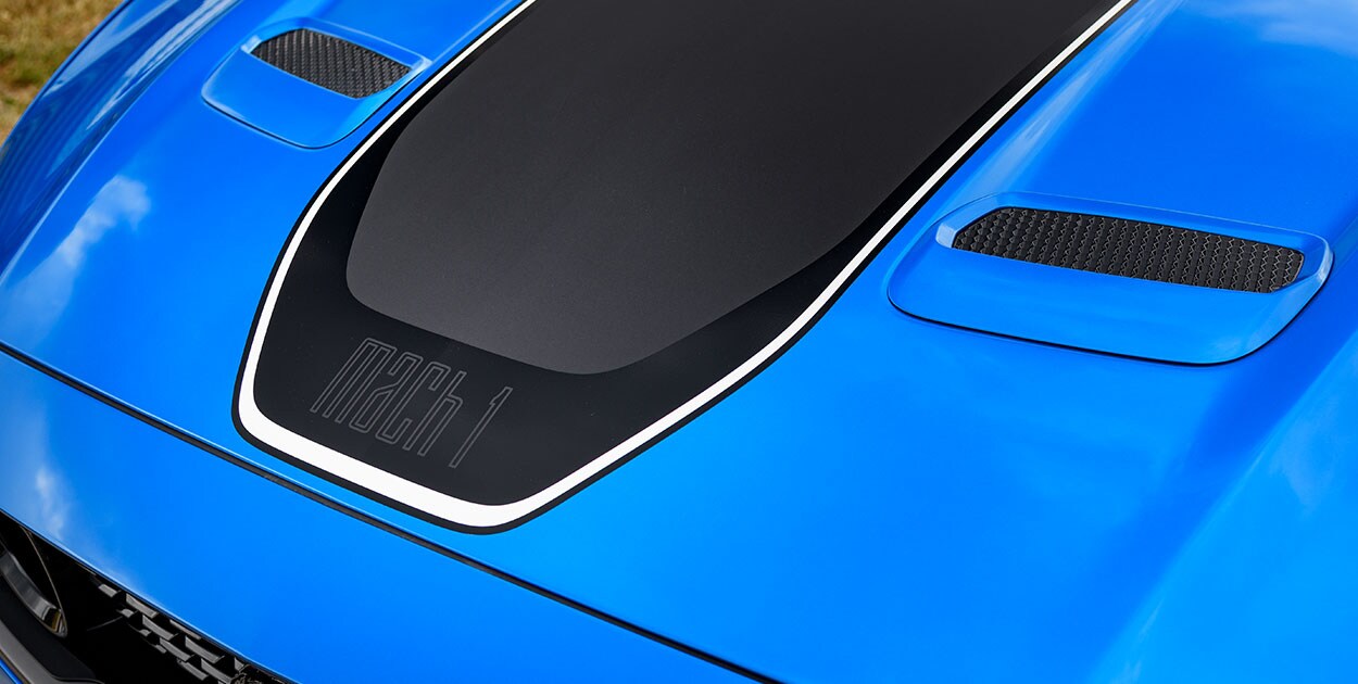 Espectaculares y Deportivos Gráficos de la Edición Especial de Ford Mustang Mach 1 2021