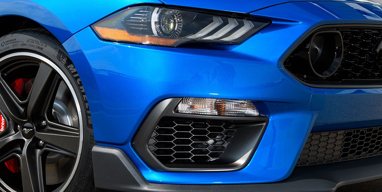 Gran Visibilidad con los Faros Led Automáticos de Ford Mustang Mach 1 2021