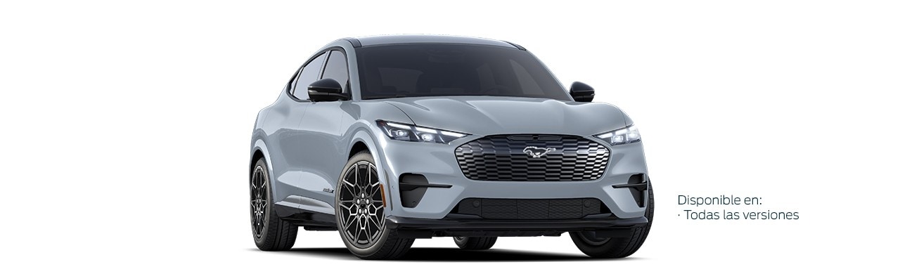 Camioneta SUV Eléctrica Ford Mustang Mach-E de Gran Poder y Desempeño en Color Gris Denim